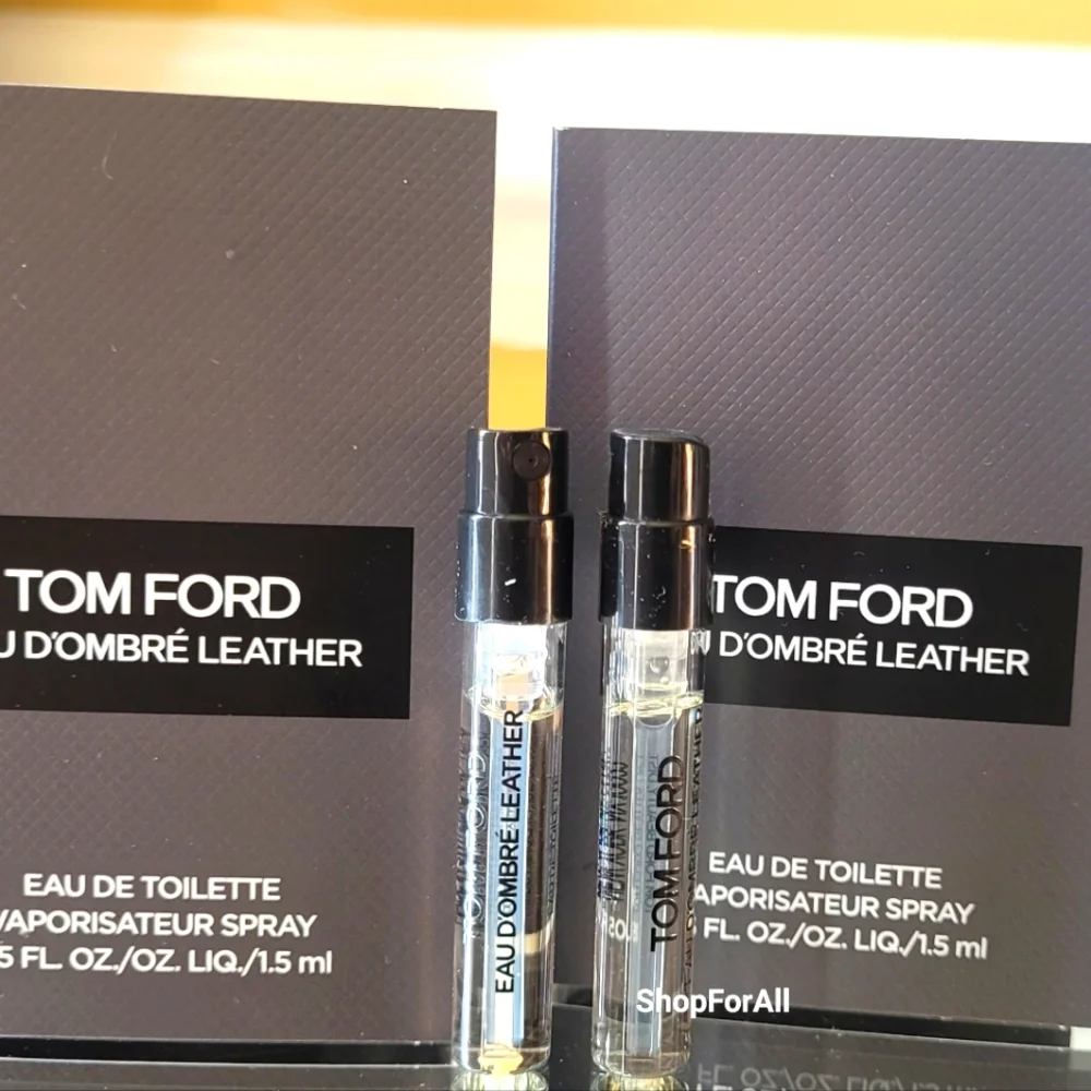 Tom Ford EAU DOMBRE LEATHER Mini Travel Vial NEW